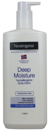 Deep Moisture Moisturizing Body Lotion dry skin 400 ml - MazenOnline